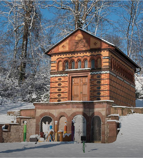Saroltakapelle im Winter