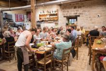 Die WVV Gruppe im "La Grange" in Flavigny