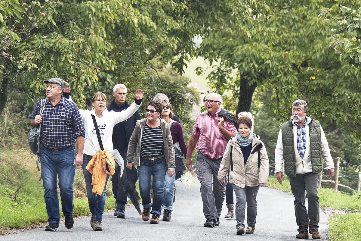 Pressebild zum Crumbacher Wandertag 2017